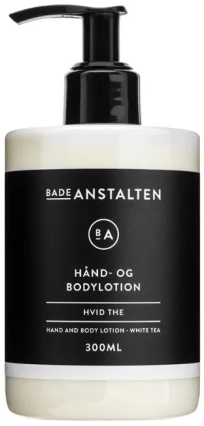Badeanstalten Käsien ja vartalon voide Valkoinen tee 300 ml